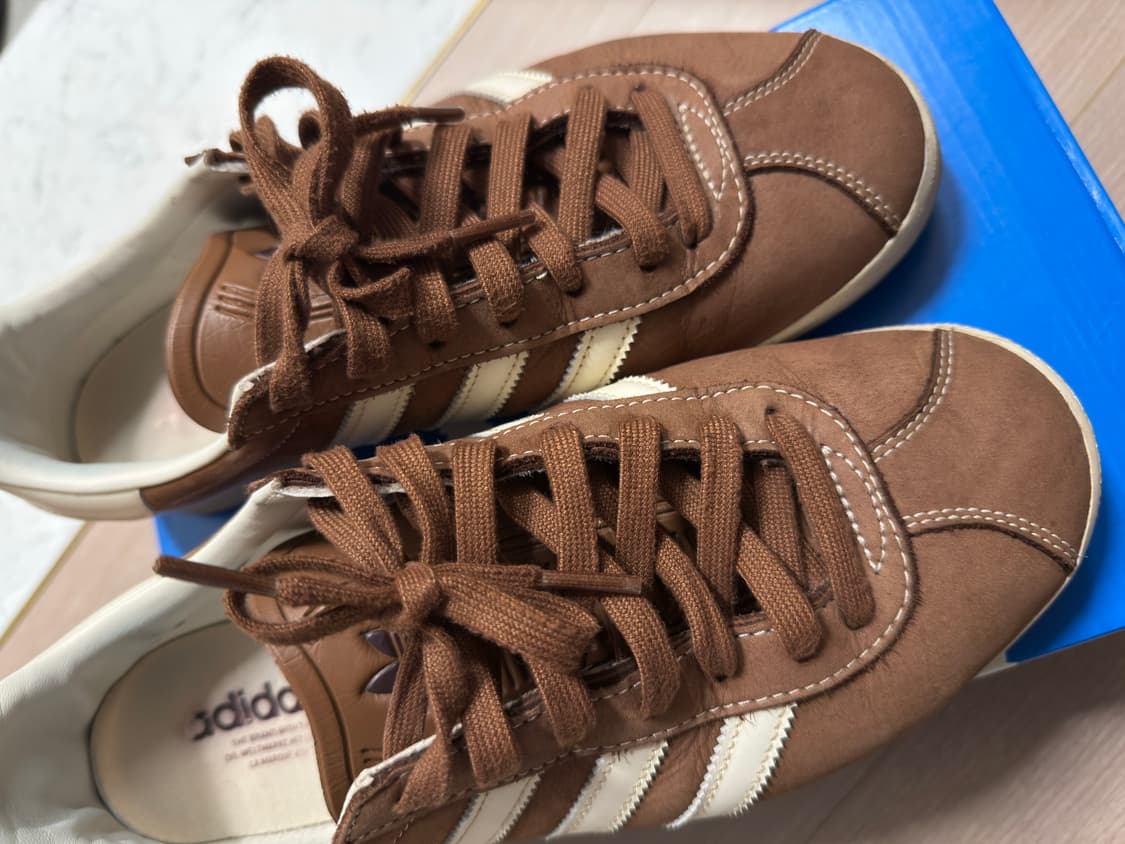 아디다스 가젤 85 /265/ 브라운:아이보리 / IG5005 상품이미지3