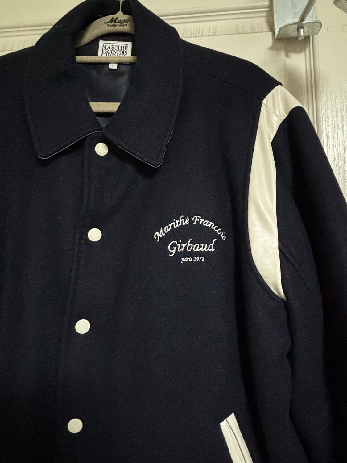 마리떼 프랑소와 저버 바시티 자켓 네이비 L사이즈 상품이미지2