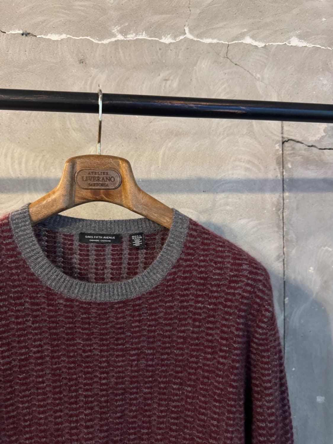 삭스피프스애비뉴 캐시미어 니트 100 상품이미지3