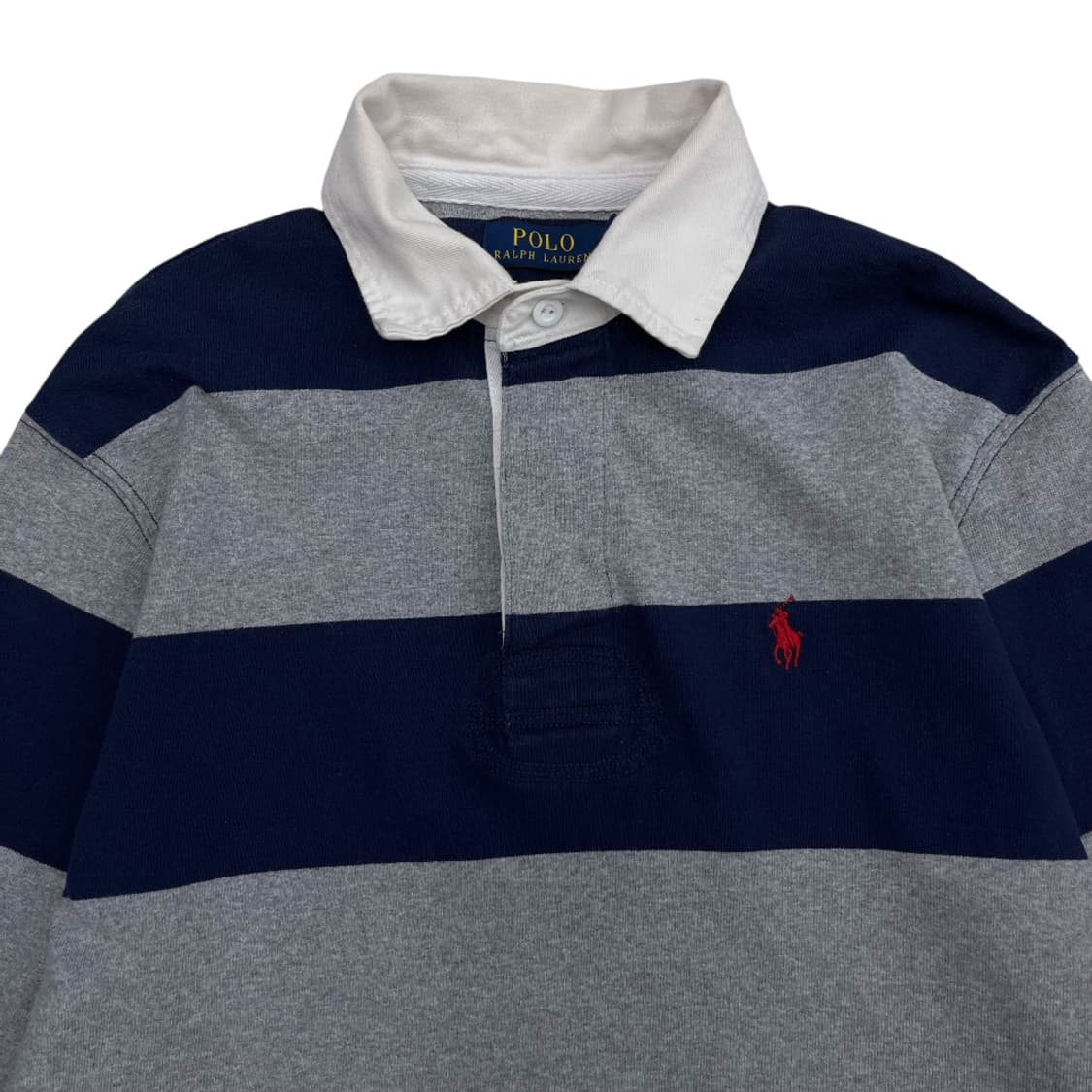 폴로 랄프로렌 레드포니 네이비 단가라 럭비티 S 상품이미지4
