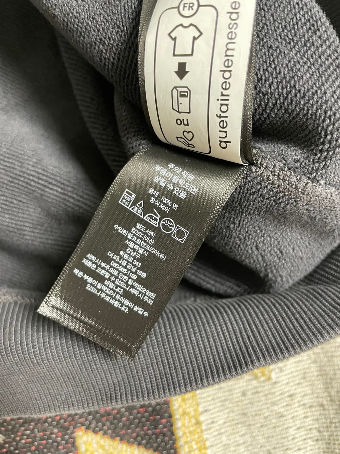 RRL 가먼트다이닝 프렌치테리 스웻셔츠 상품이미지3