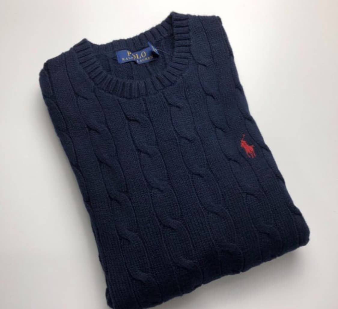 폴로 꽈배기 라운드니트 (( 새상품 )) 상품이미지4