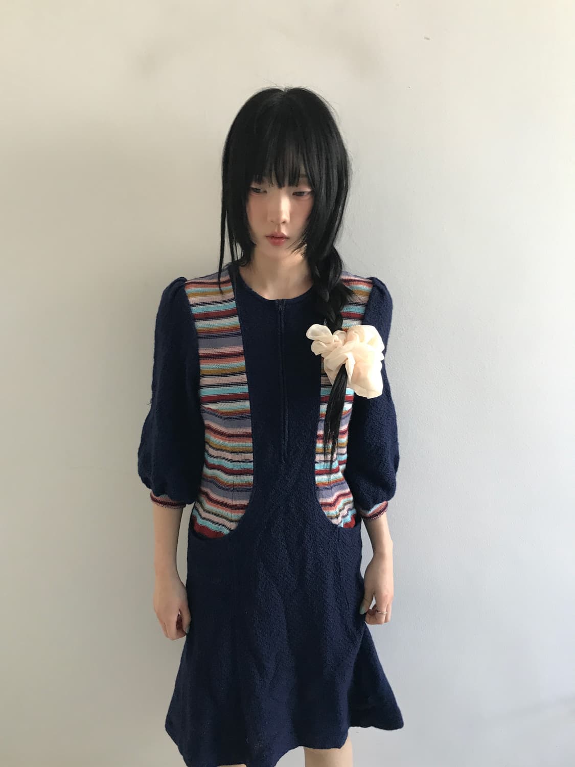 (Vintage)Aoi vintage pocket dress 상품이미지3