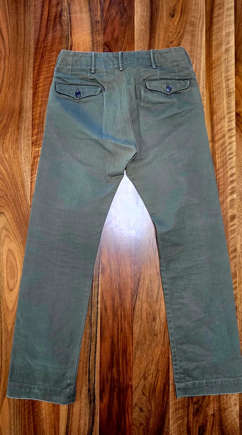 [초레어] RRL 헤링본 오피서치노 전기모델 - 30/30 신품급민트 상품이미지3