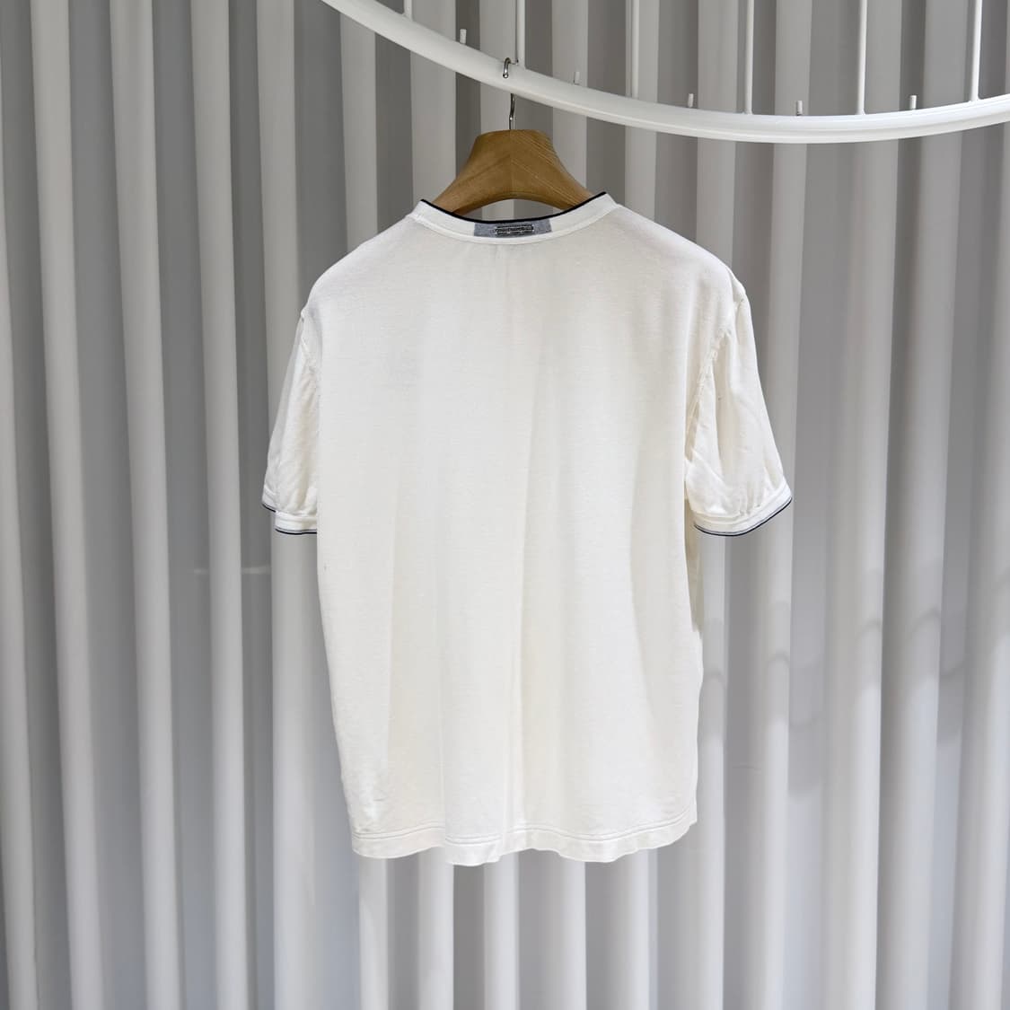 (A+/50) / 스테파노리치 로고 크루넥 실크 반팔 티셔츠 상품이미지6