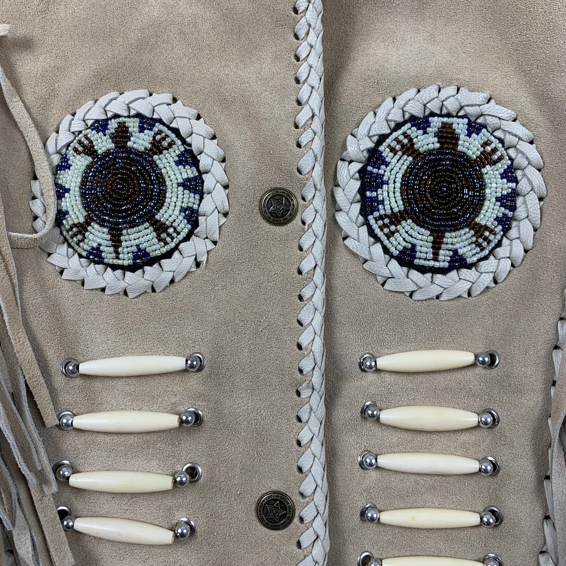 3B West by Tansmith 빈티지 스웨이드 웨스턴 프린지 자켓 상품이미지4