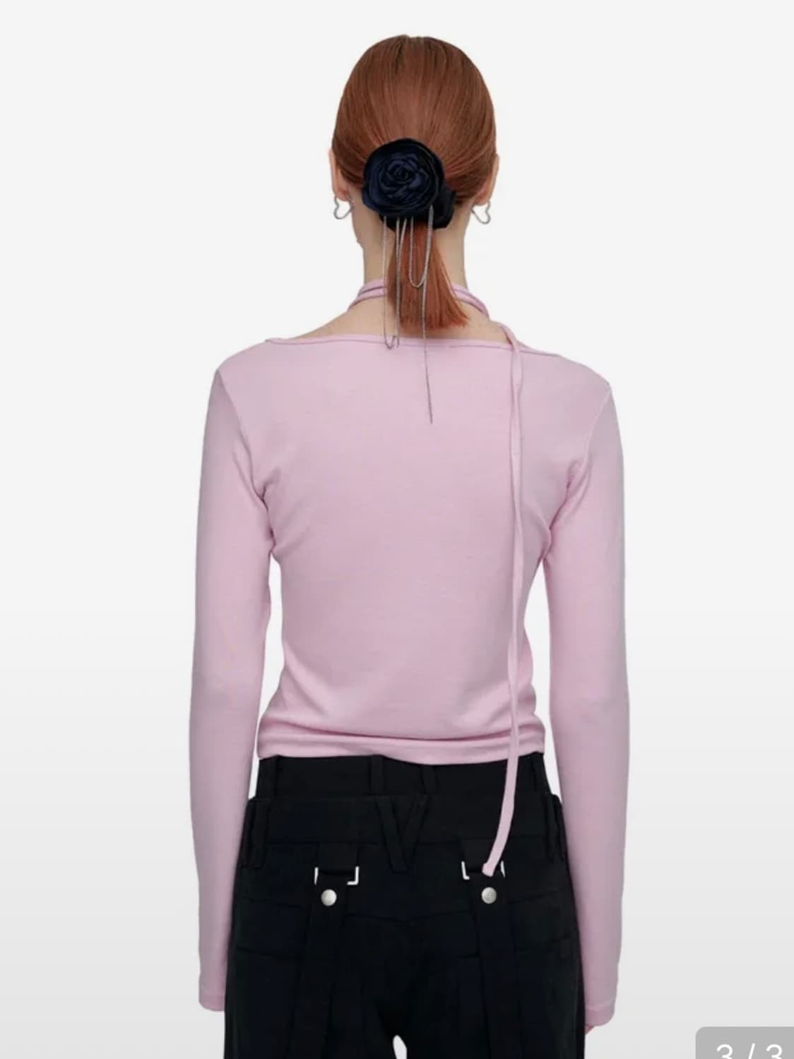 세릭 브이넥 랩 탑 상품이미지3