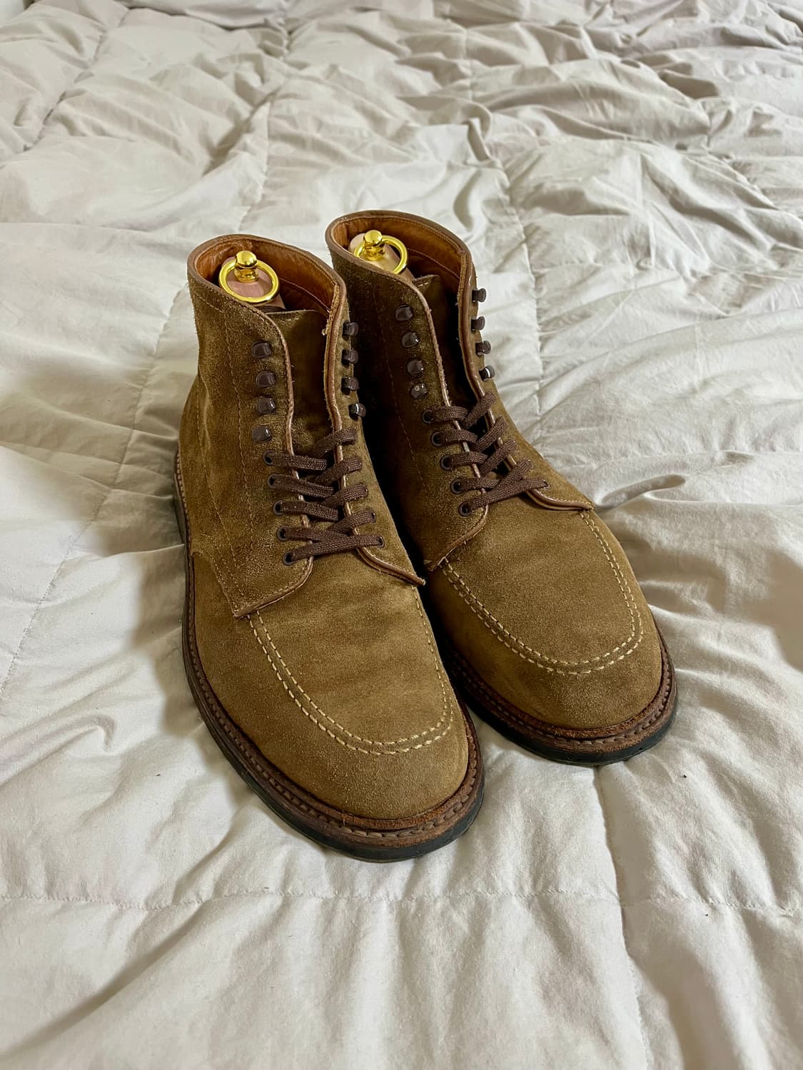 알든 인디부츠 4011hc 9.5d 스너프 스웨이드 상품이미지1