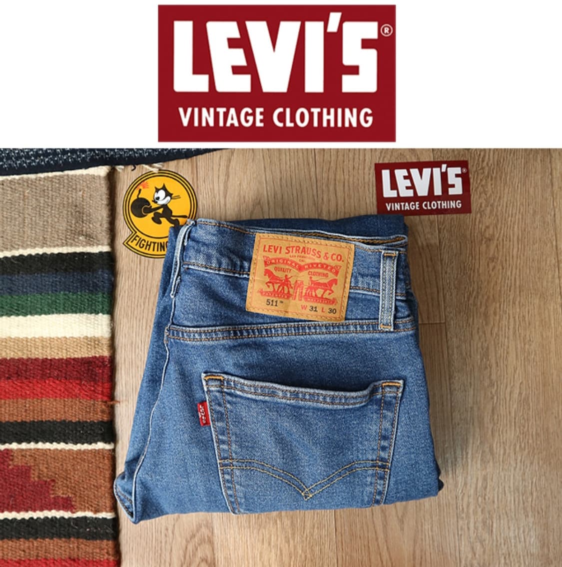 
levis 리바이스 511 슬림핏 데님 30-31 상품이미지1