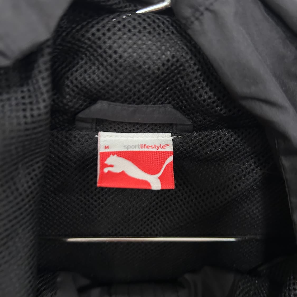 푸마 이너메쉬 배색 래글런 후드 바람막이 상품이미지3