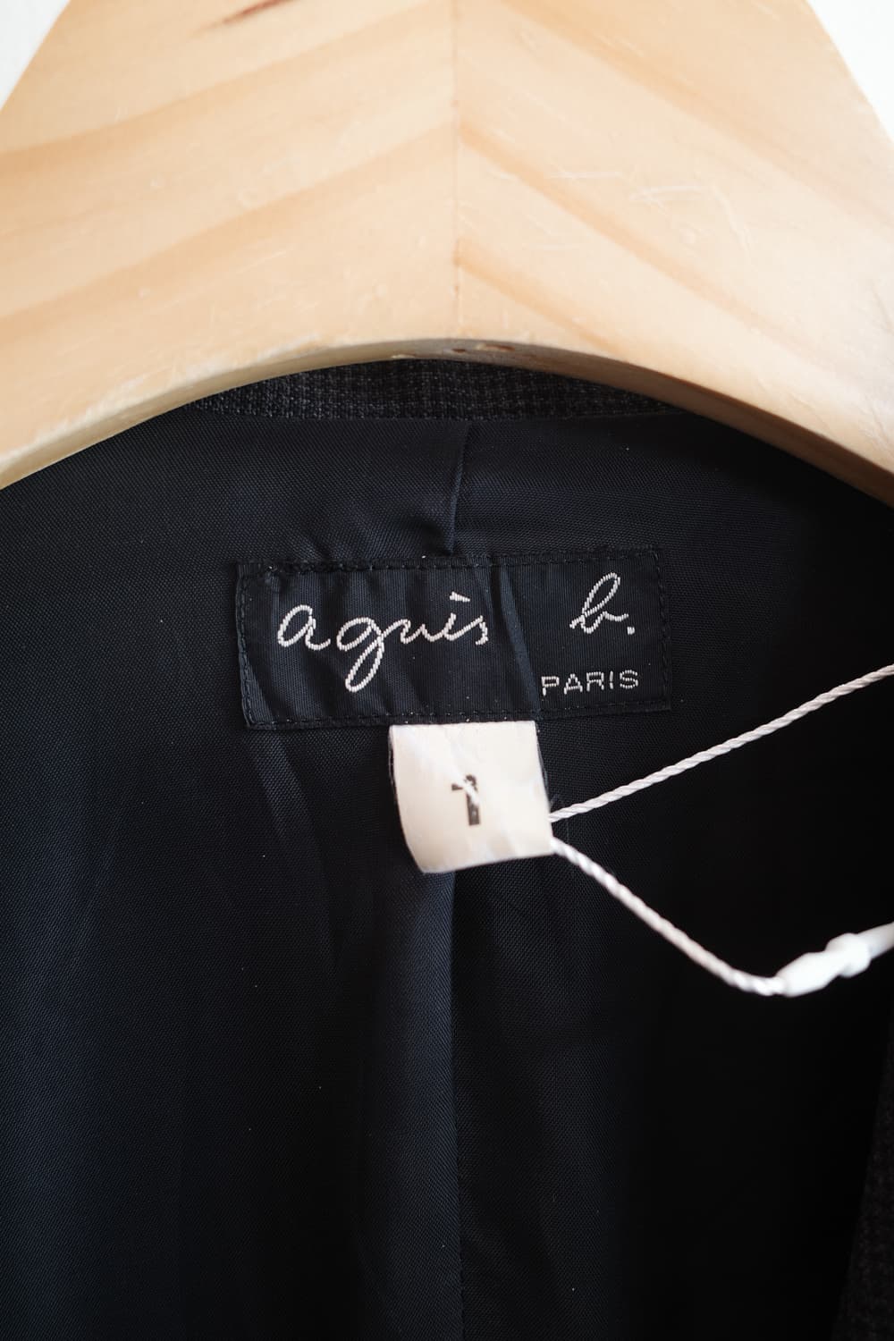 Agnes.b 아네스베 피크드라펠 울 자켓  상품이미지3