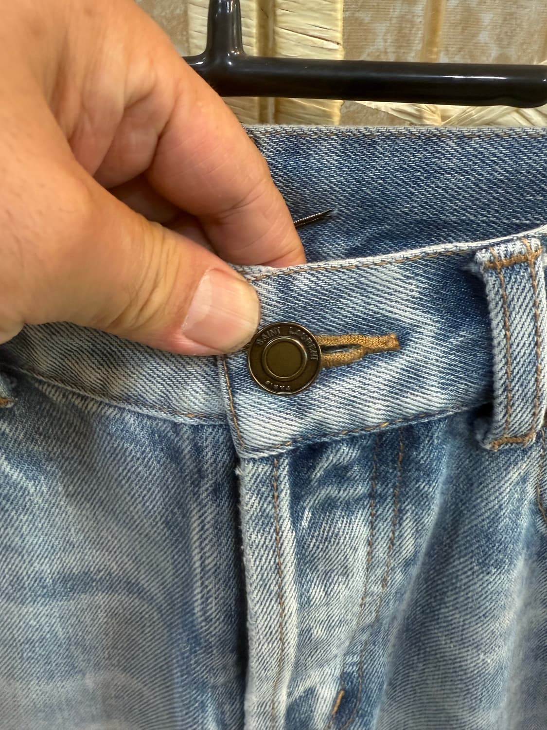 32-33 정품 생로랑 데님팬츠 팝니다 상품이미지2