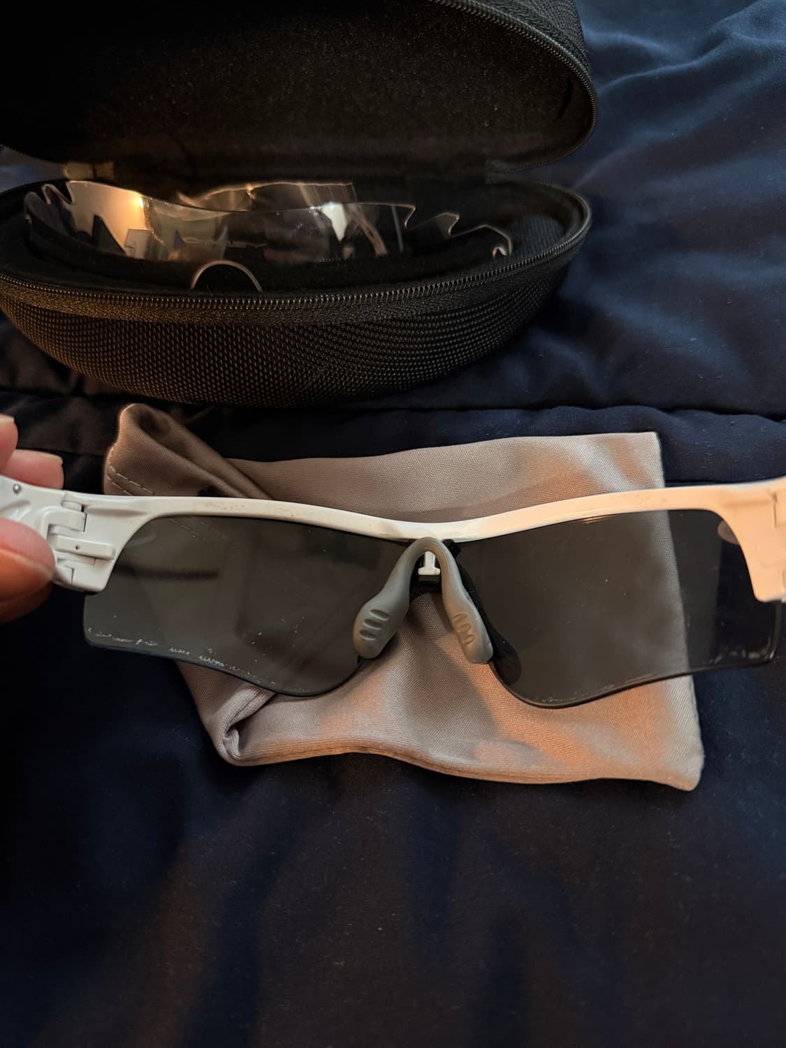 오클리 레이다락 화이트 그레이 상품이미지7