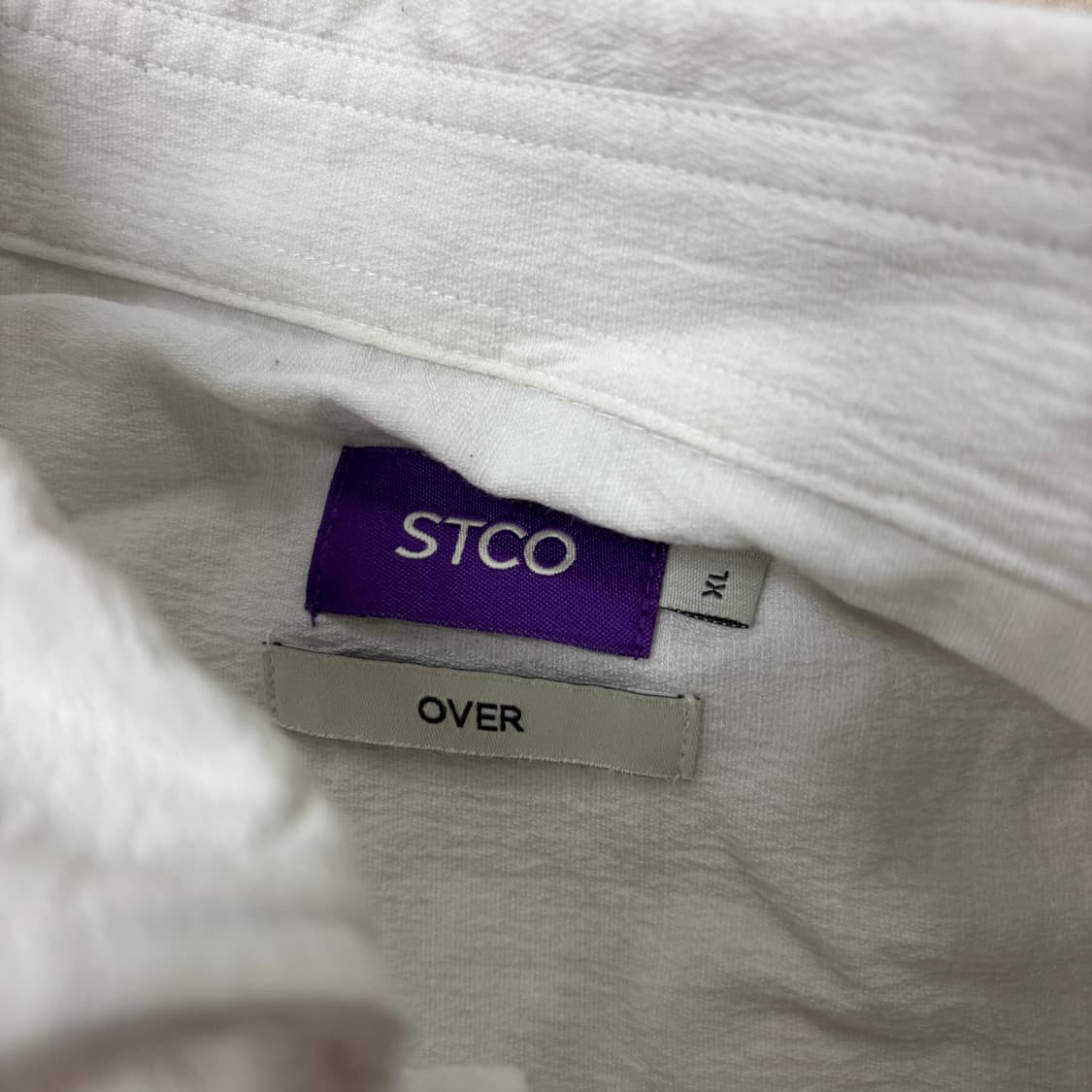 Stco 화이트 셔츠 상품이미지3