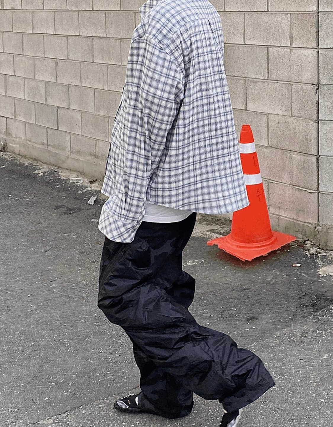 (1회착용)언더마이카(Undermycar) 체크 셔츠 - 2사이즈 상품이미지3