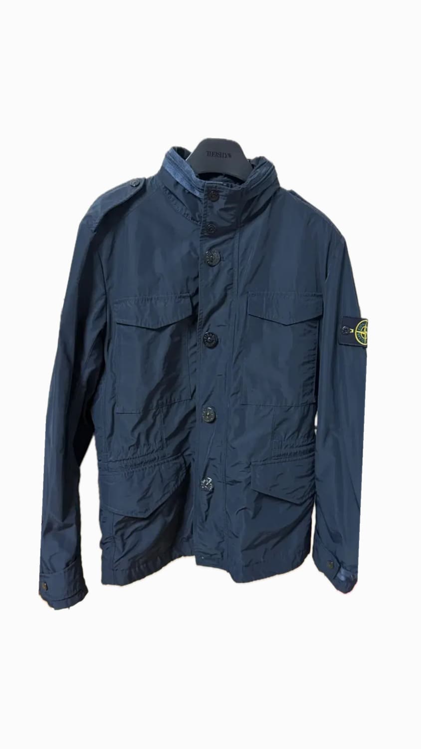 스톤아일랜드 마이크로랩스 자켓 네이비 S 상품이미지1