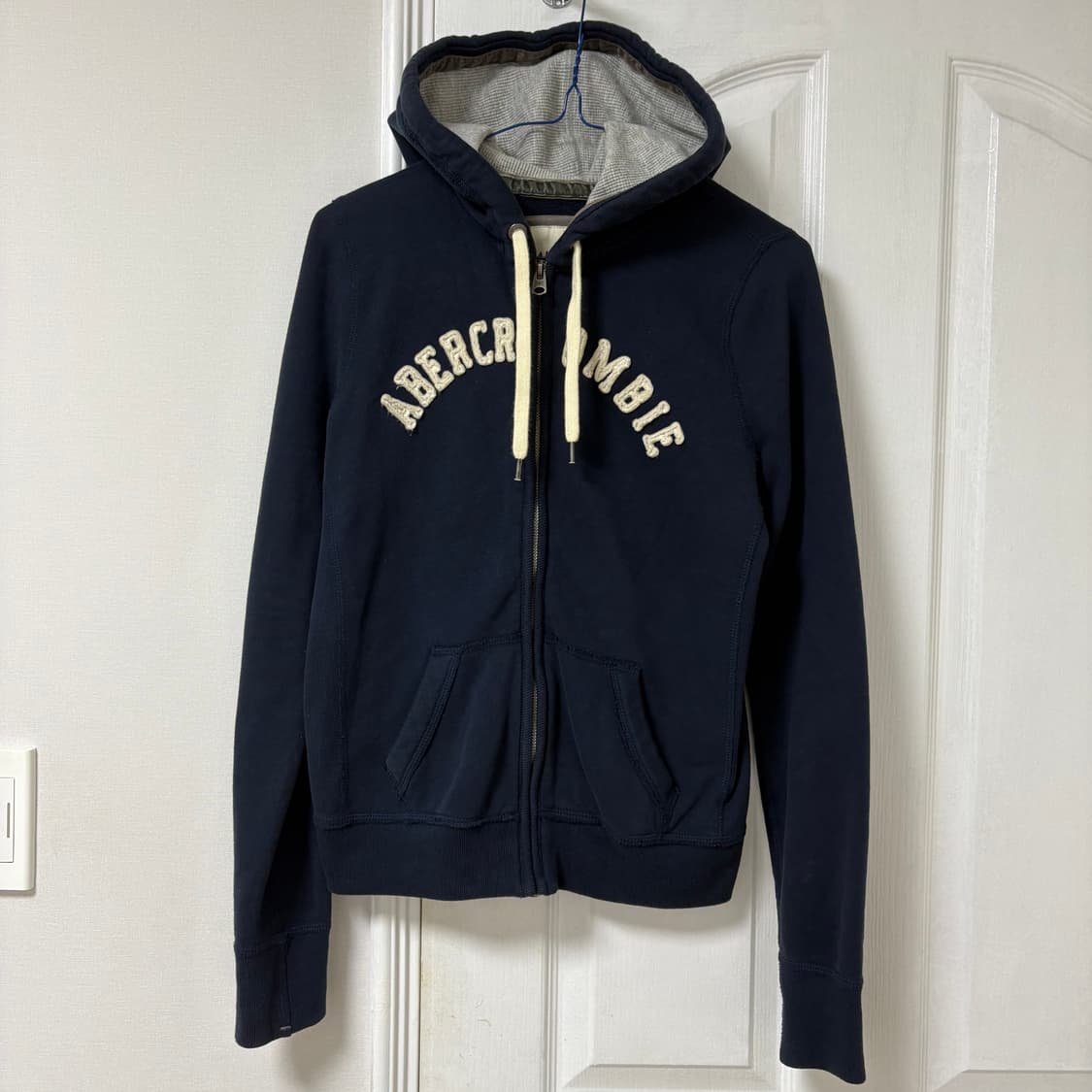 아베크롬비 후드집업 네이비 M 상품이미지5