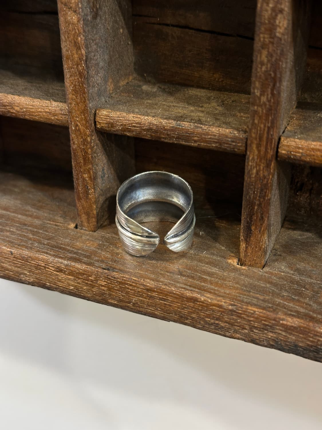 (Last 1)Strata Thumb 925Silver Ring 상품이미지5