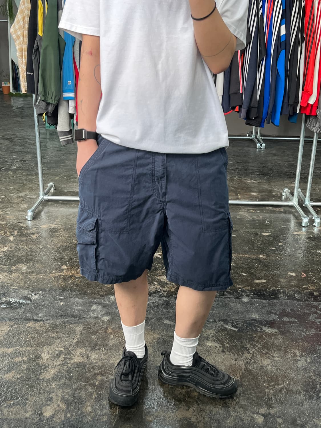  빈티지 카고 하프 팬츠 상품이미지1