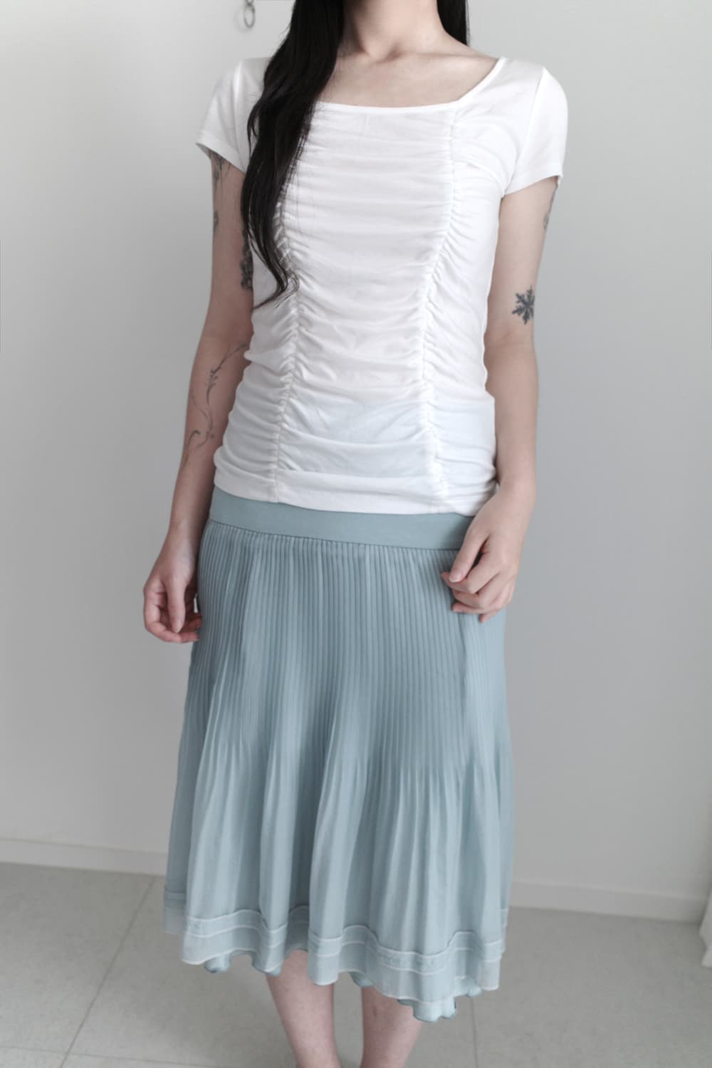 shirring skirt 상품이미지5