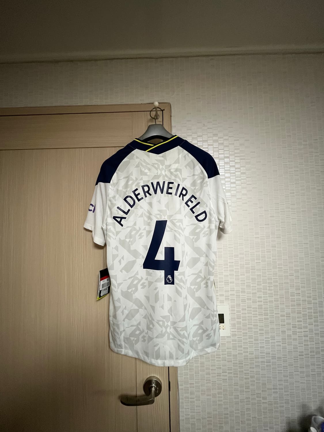 [L] 20-21 토트넘 홈 유니폼 알더웨이럴트 마킹 상품이미지5