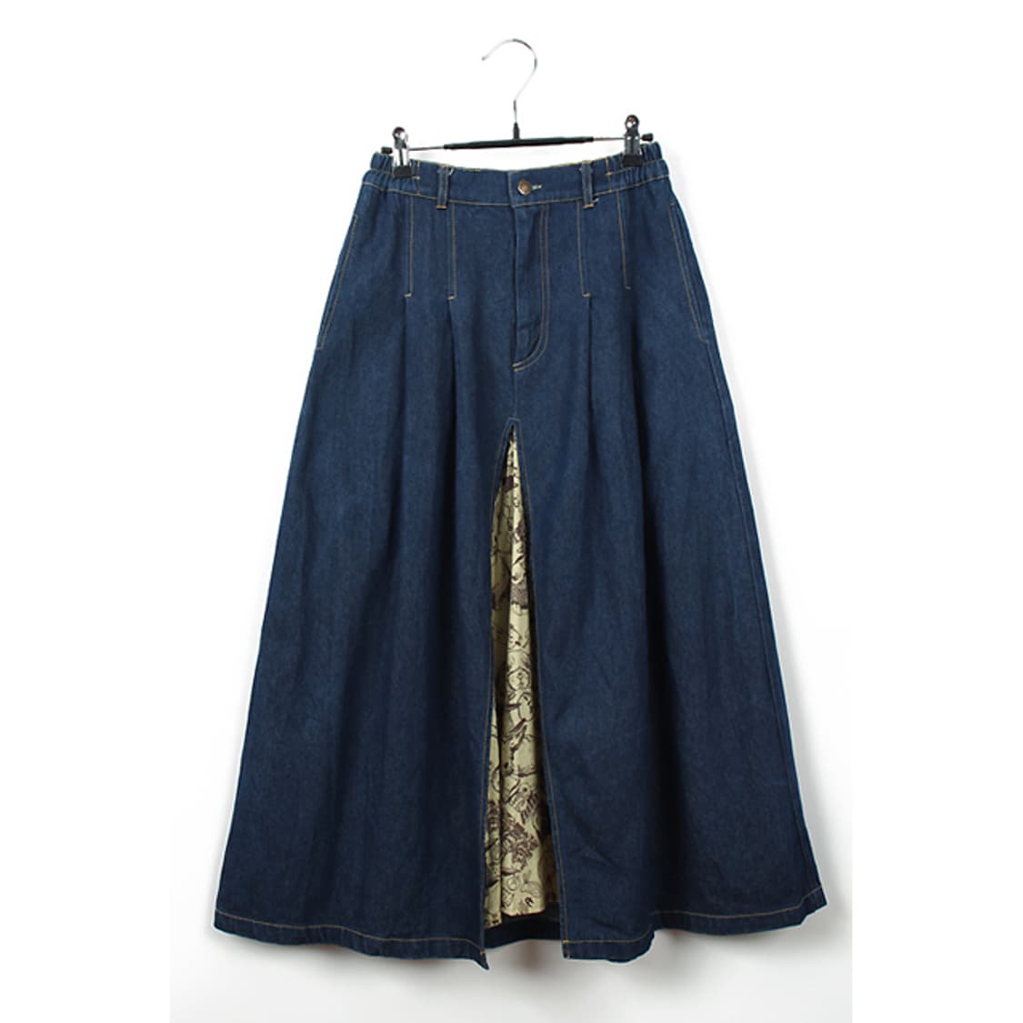 SCOLAR 데님스커트(S) 토끼무늬스커트 상품이미지1