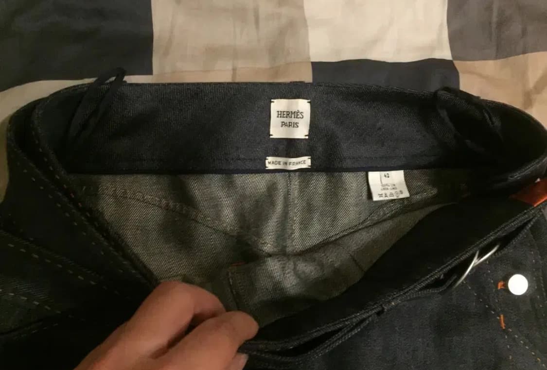 HERMES 에르메스 스커트(리넨)42 사이즈 상품이미지7
