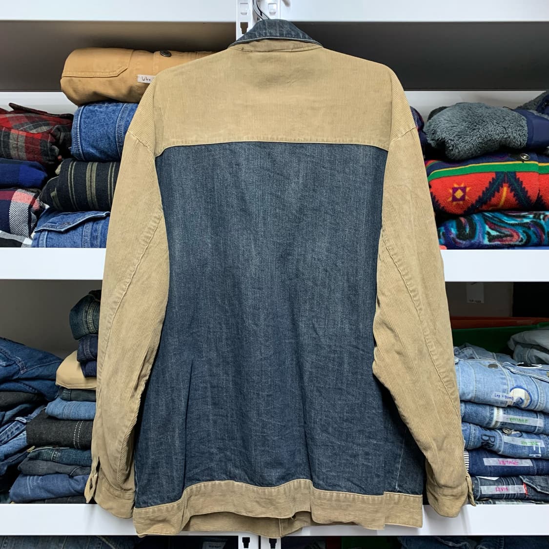 [L] VTG 코듀로이 패치워크 데님재킷
▪︎실측(cm, 단면) : 팔길 상품이미지3