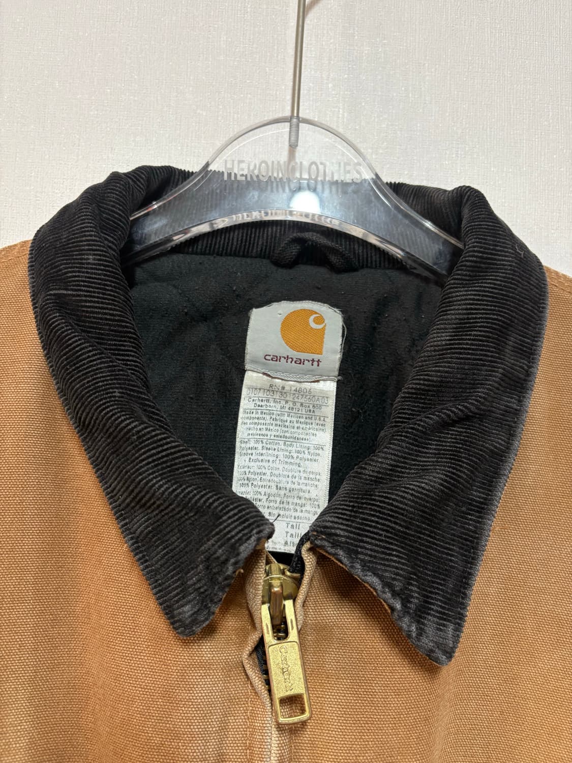 [2XL] 칼하트 J165 디트로이트 A2 봄버 자켓 상품이미지5