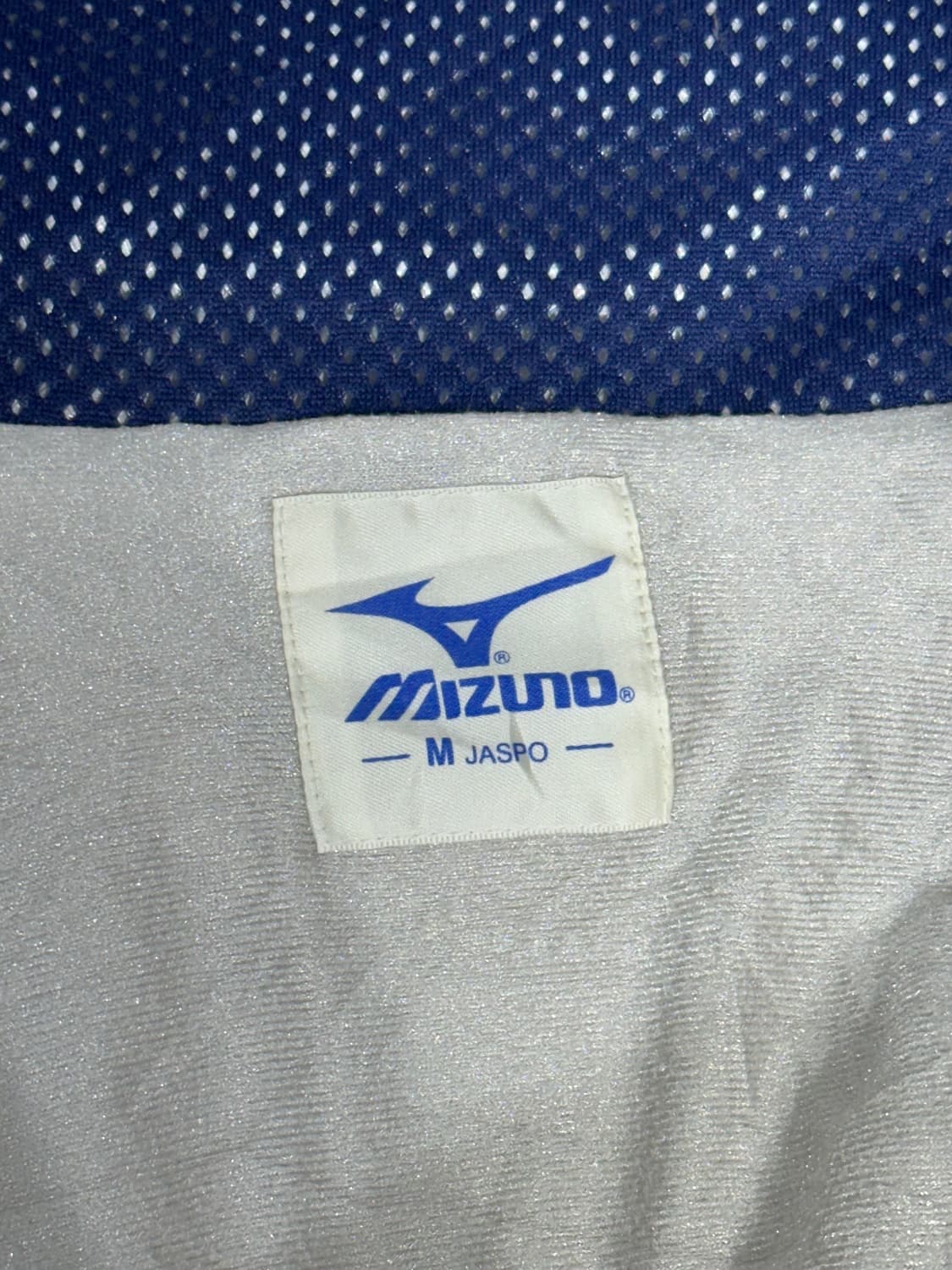 미즈노 화이트 오버핏 바람막이 자켓 M 상품이미지7