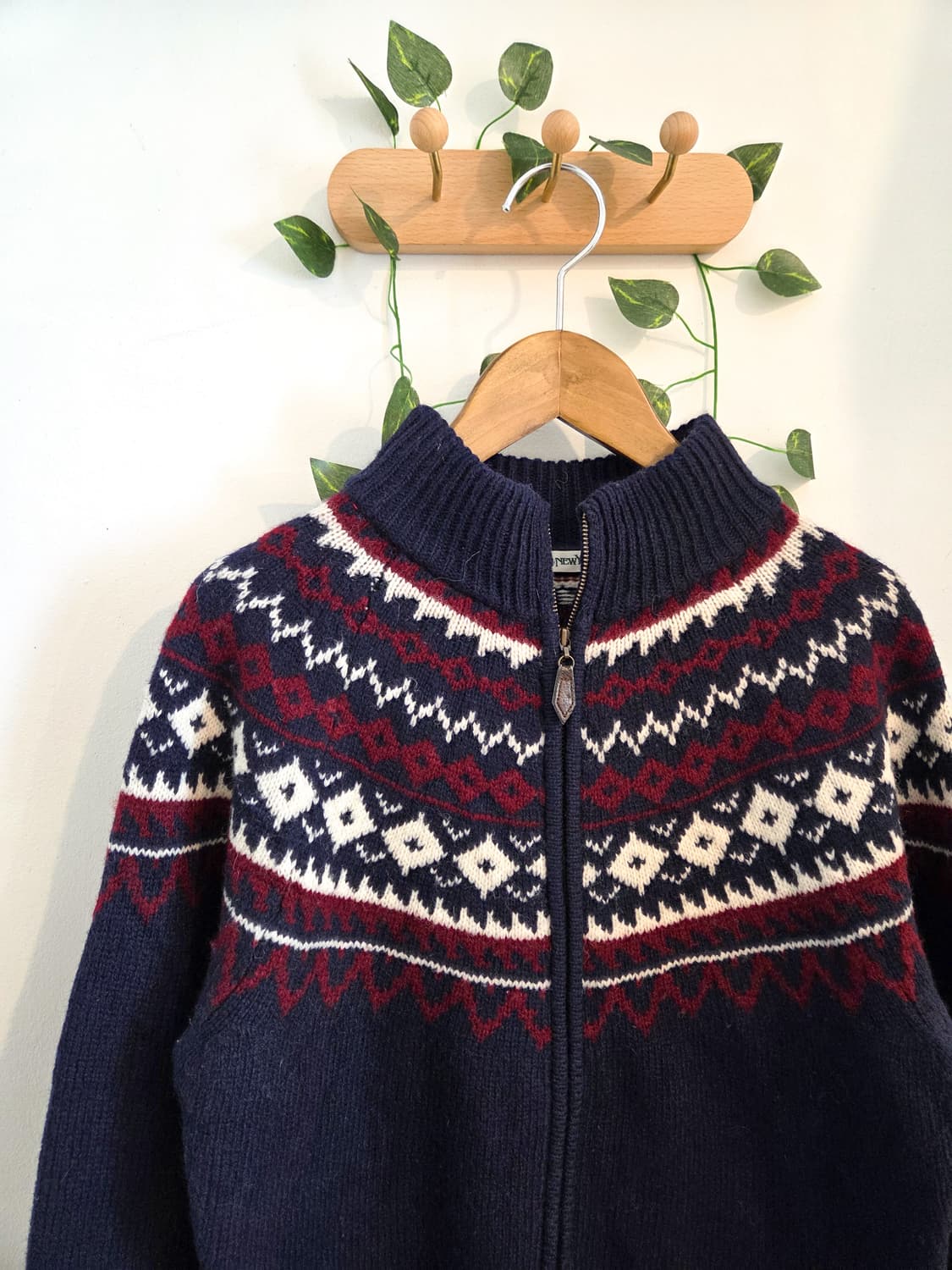 노르딕 집업 가디건 상품이미지2