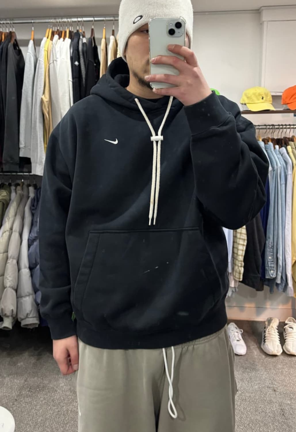 [L] 나이키 NRG 솔로 스우시 후드 초판 상품이미지1