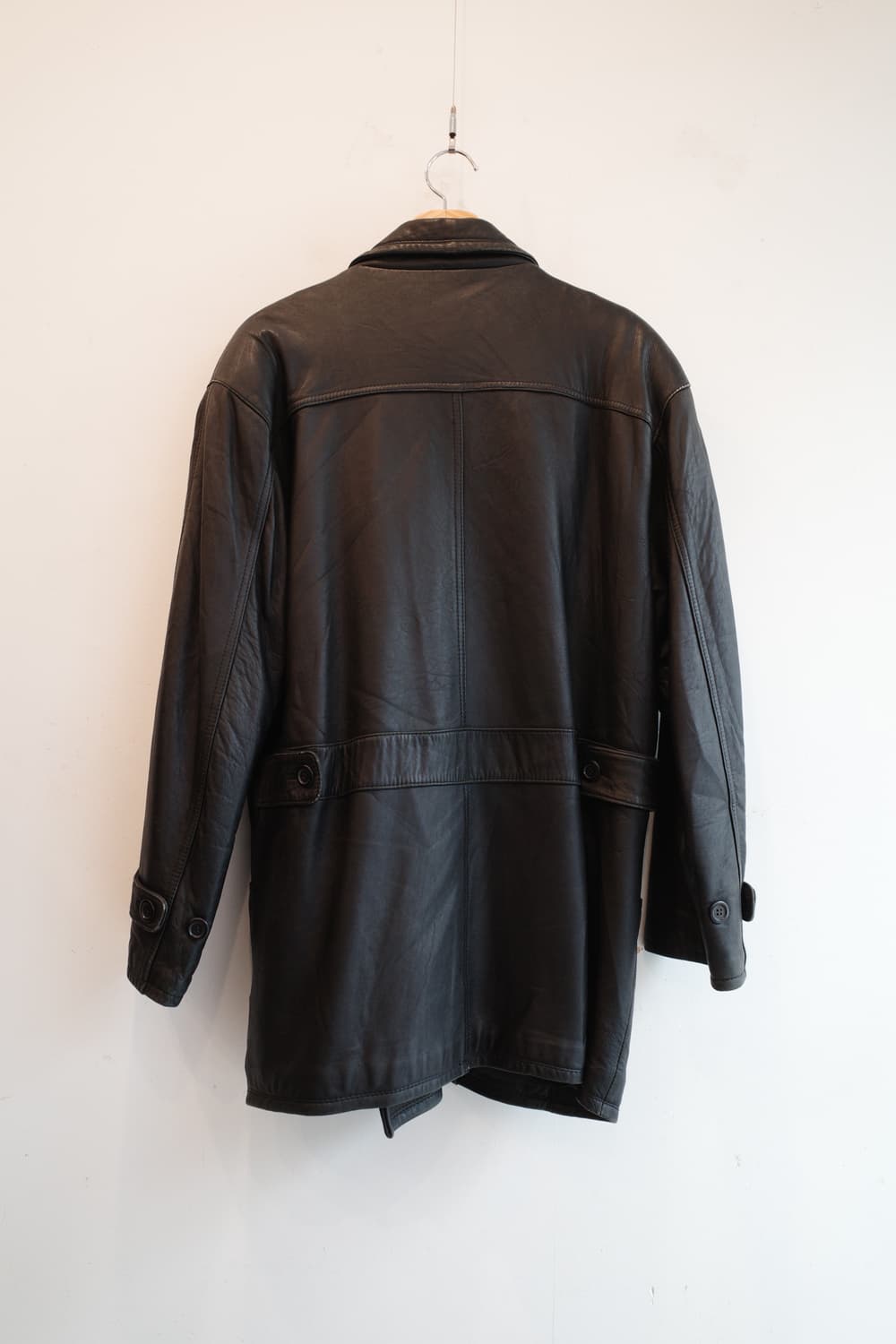 Japan brand  양가죽 더블 코트 상품이미지9