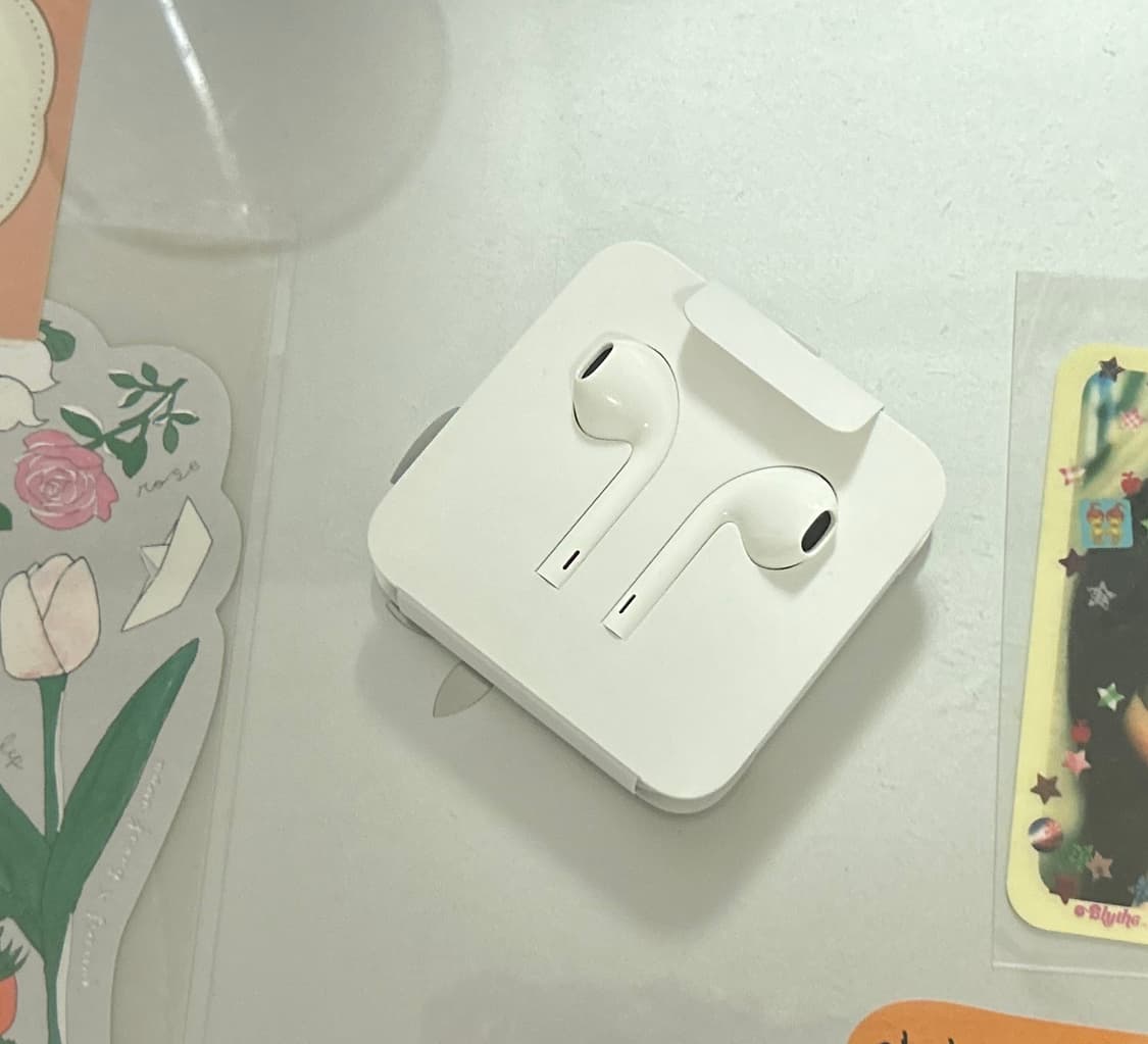 애플 아이폰 iphone 8핀 라이트닝 이어폰 새상품 상품이미지1