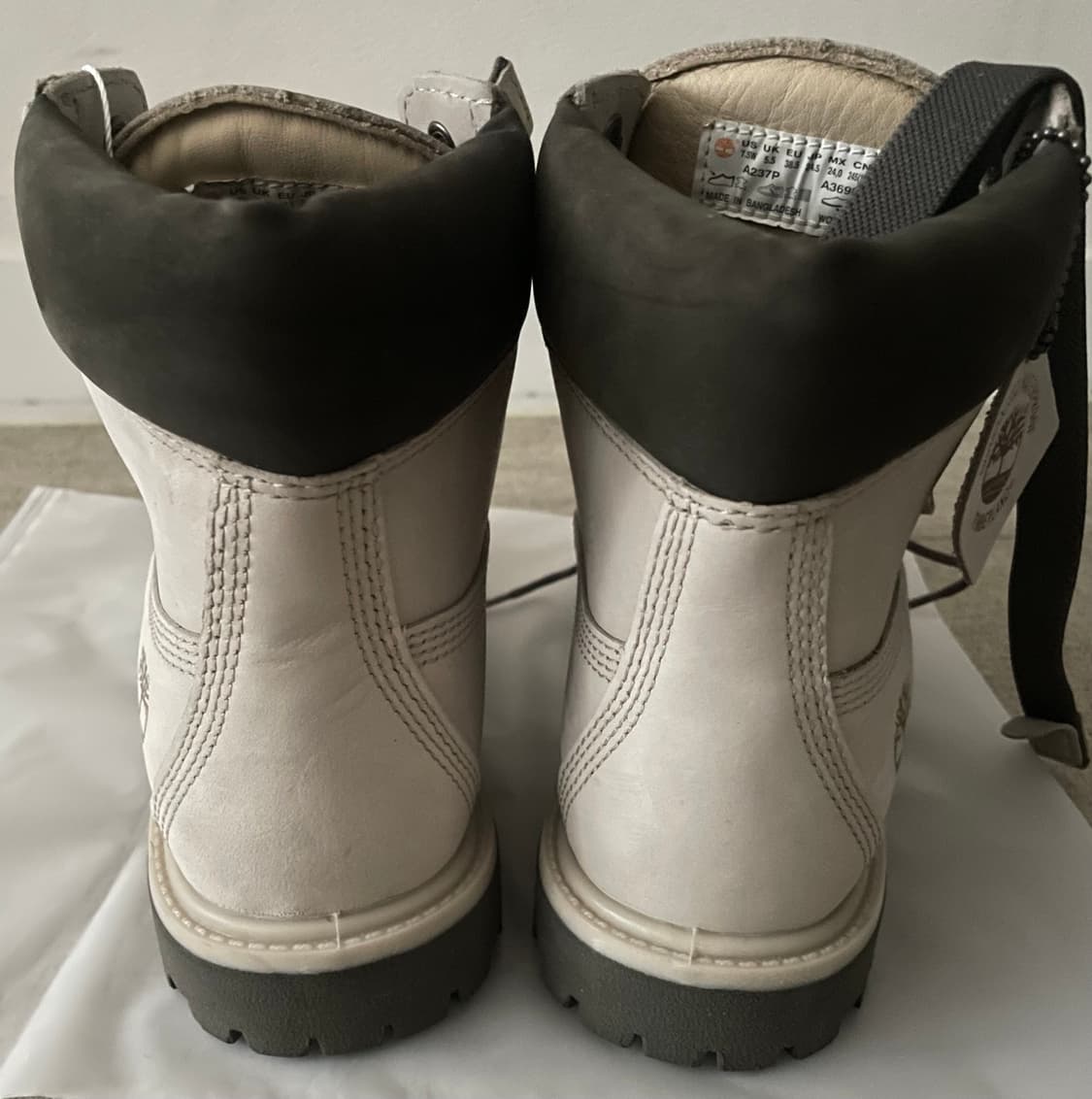 팀버랜드 6인치 부츠 워커 라이트 그레이 245 상품이미지5