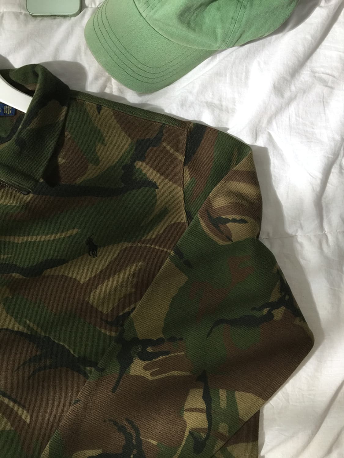 (MAN) 폴로랄프로렌 스웻 반집업 XL  상품이미지2