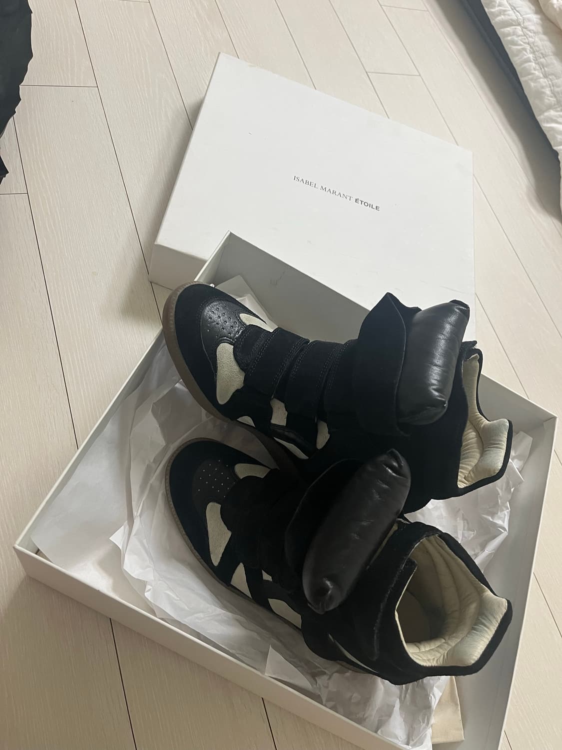 Isabel Marant 이자벨마랑 BEKETT 블랙크림 상품이미지2