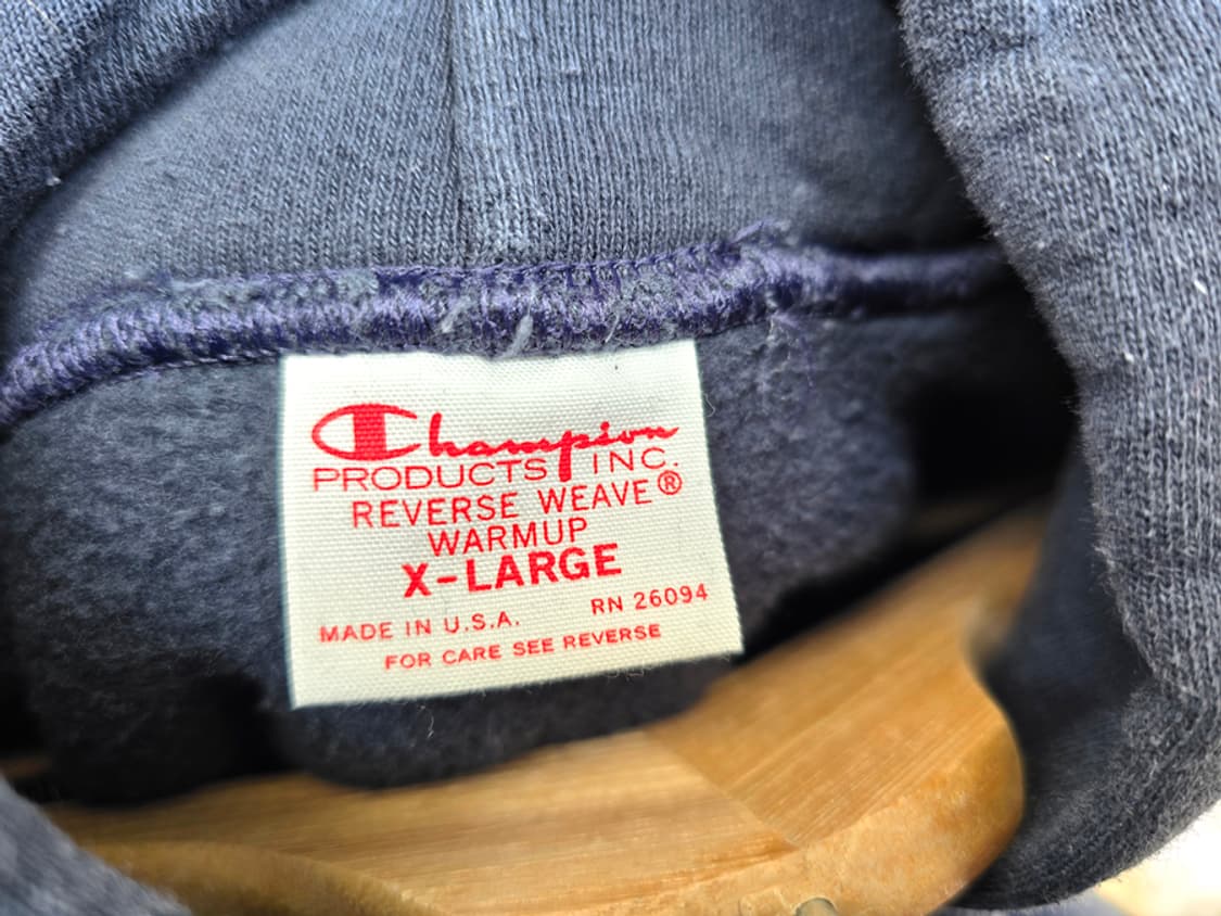 70s 복각 챔피온 리버스 위브 후드 (made in usa) 상품이미지6