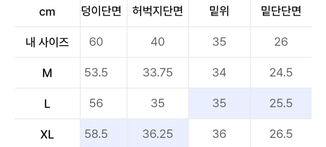 수아레 JJ 스티치 데님 팬츠 인디고 (XL) 상품이미지3