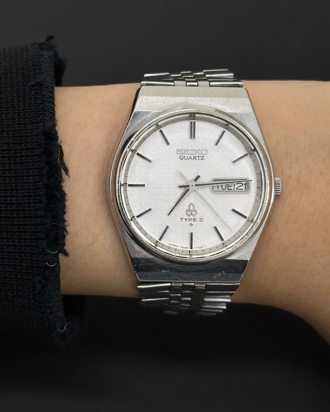 세이코 타입2 라운드 쿼츠 시계 상품이미지9