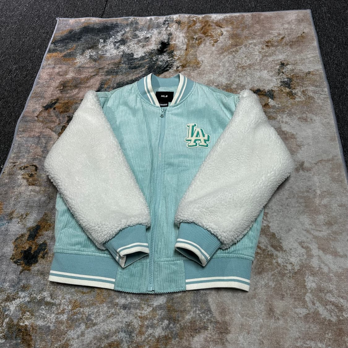 MLB 코듀로이 베이스볼 점퍼 LA 상품이미지3