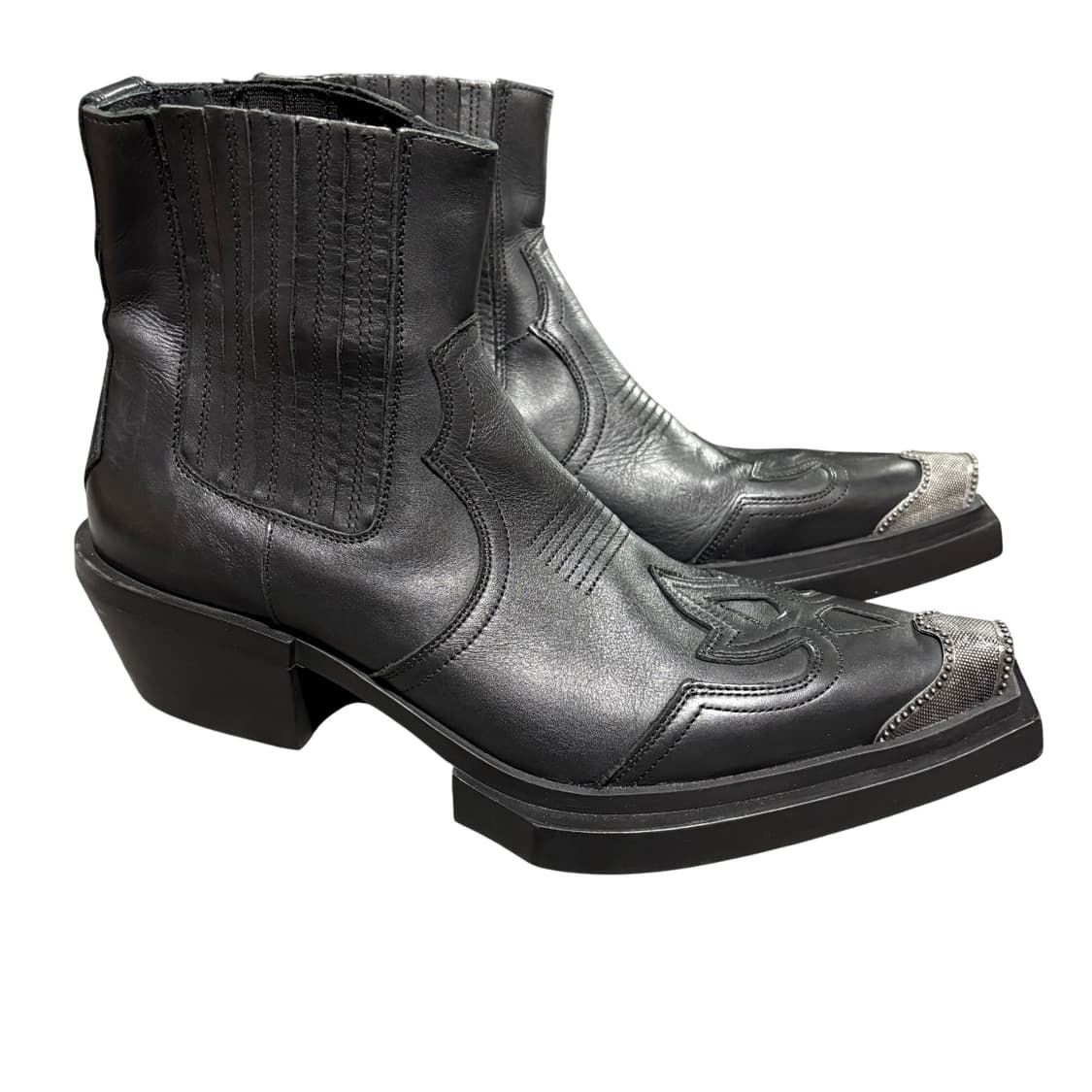 자라 리미티드 에디션 카우보이 스틸토 웨스턴 부츠 42 270 상품이미지4