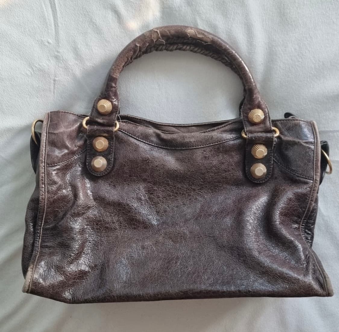 발렌시아가 모터백 브라운 상품이미지2