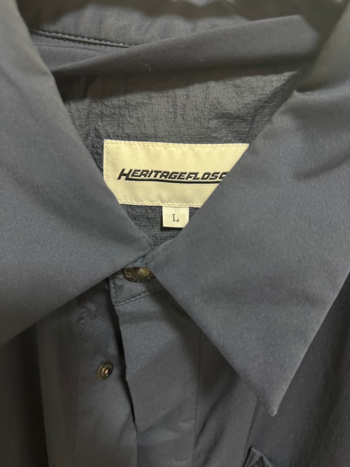 헤리티지플로스 윈드브레이커 셔츠 L 상품이미지3