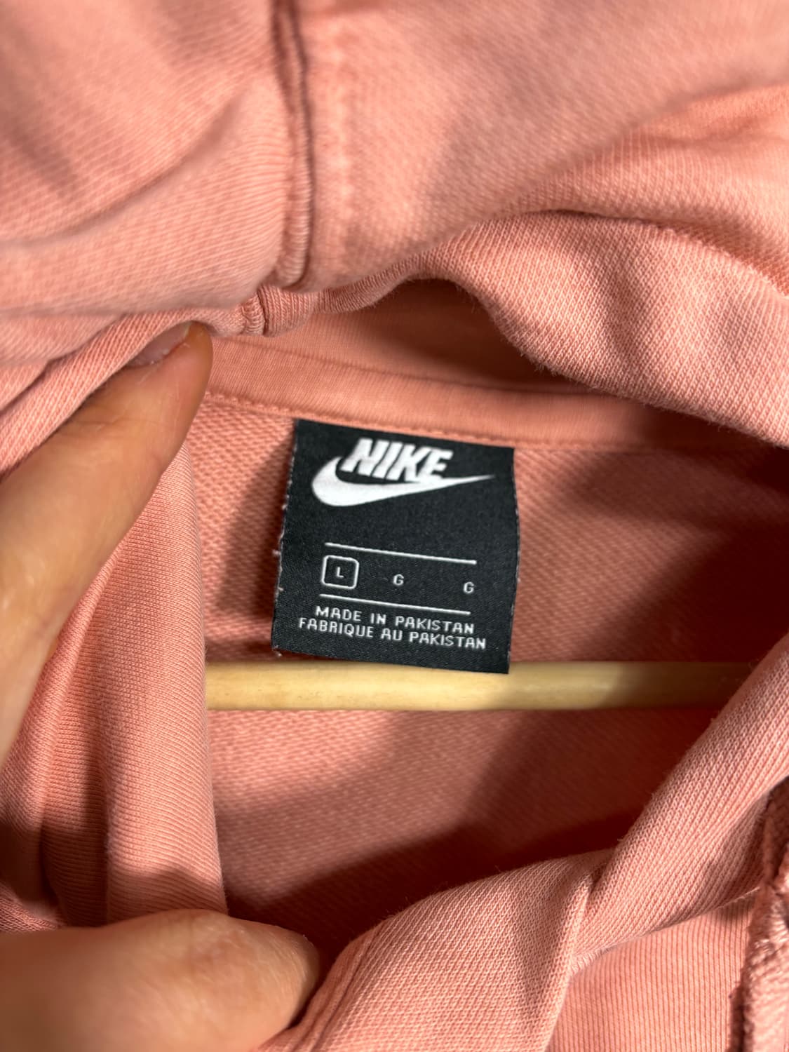 나이키 핑크 후드티 100 상품이미지4