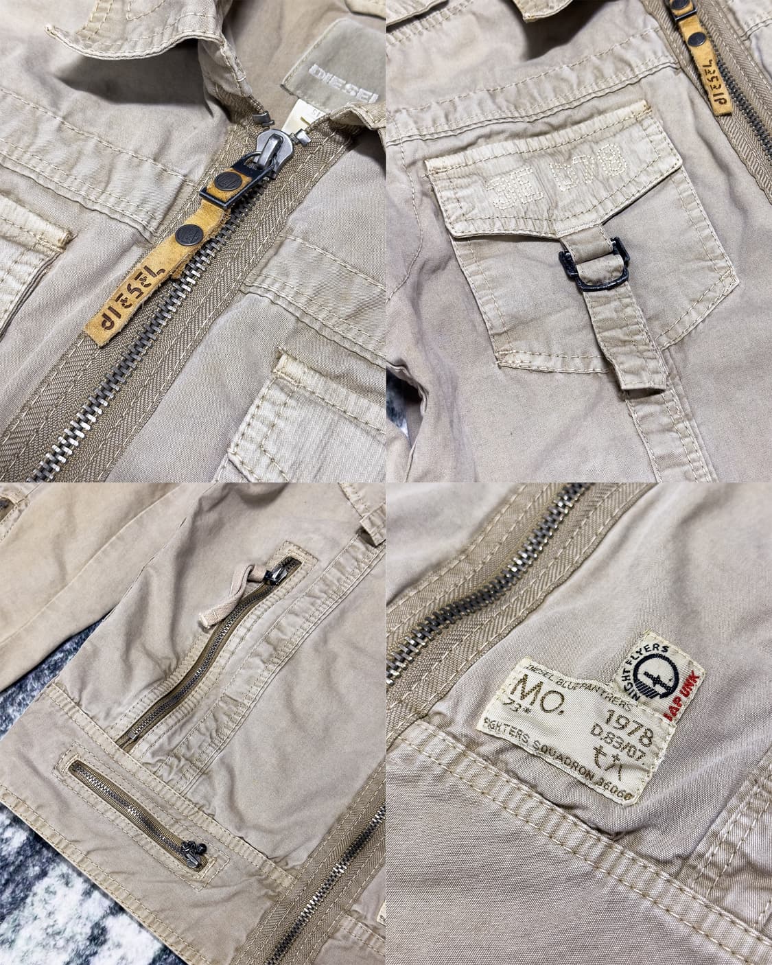 {DIESEL} Multi-Pocket Flight Jacket  상품이미지7