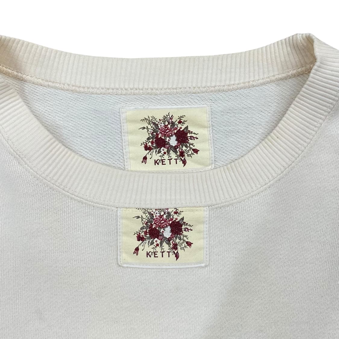 Ivory flower embroidered sweatshirt  상품이미지8