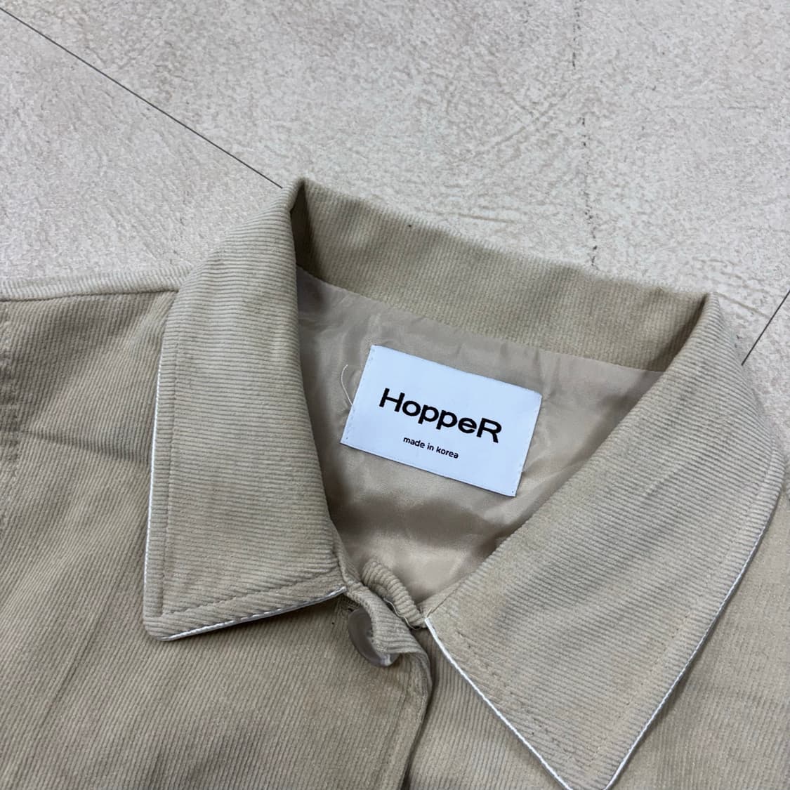 호퍼 크롭 코듀로이 우먼 자켓 상품이미지3