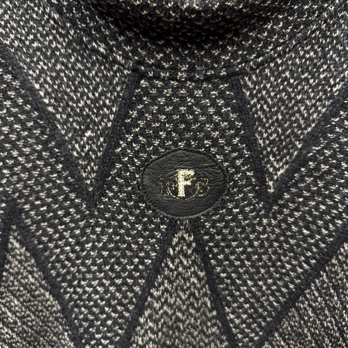 90s 잔프랑코 페레 스웨터 다이아 패턴 울 캐시미어 니트 상품이미지5