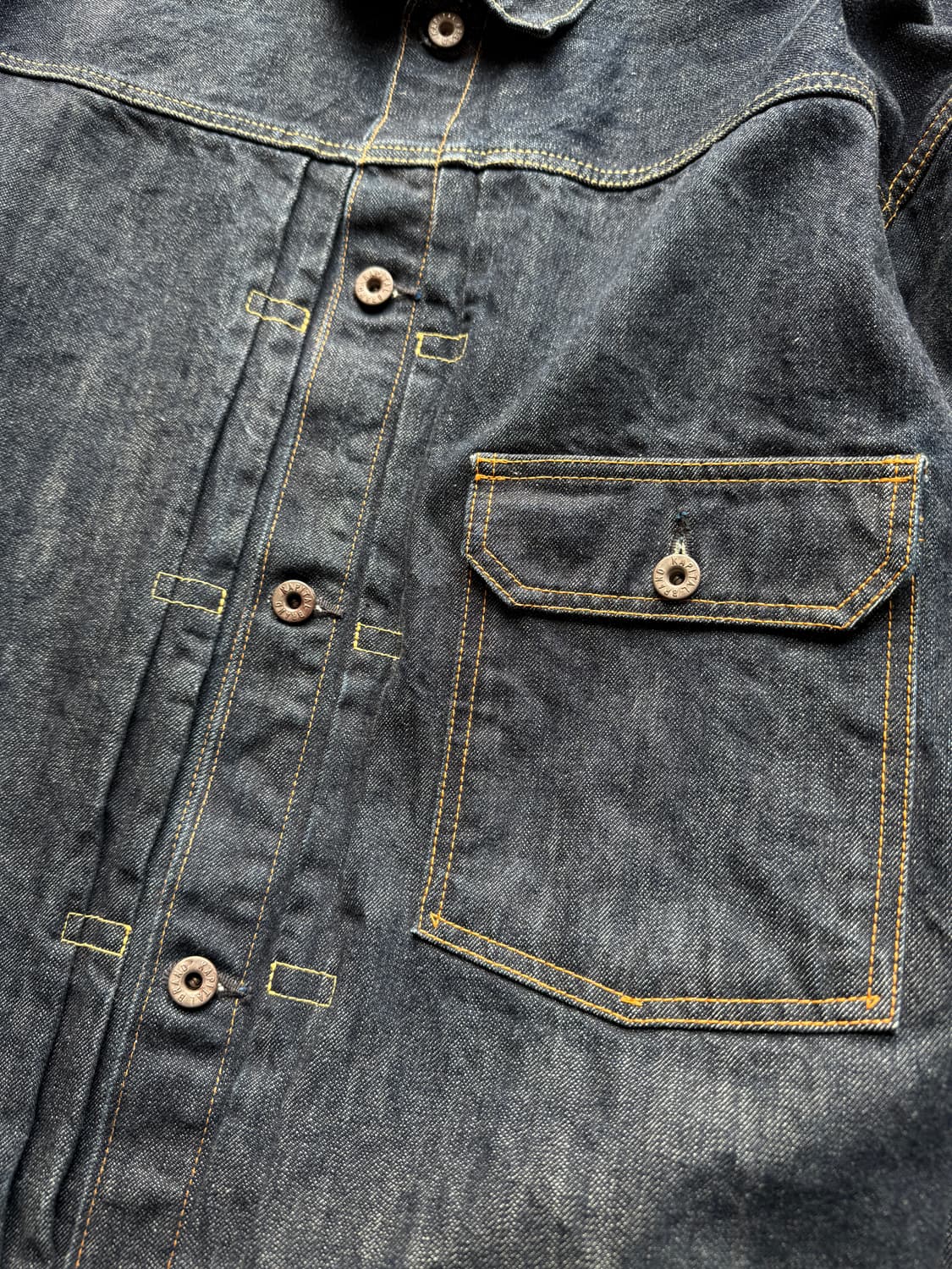 캐피탈 14온즈 1st 원워시 자켓 7(2XL) 상품이미지5